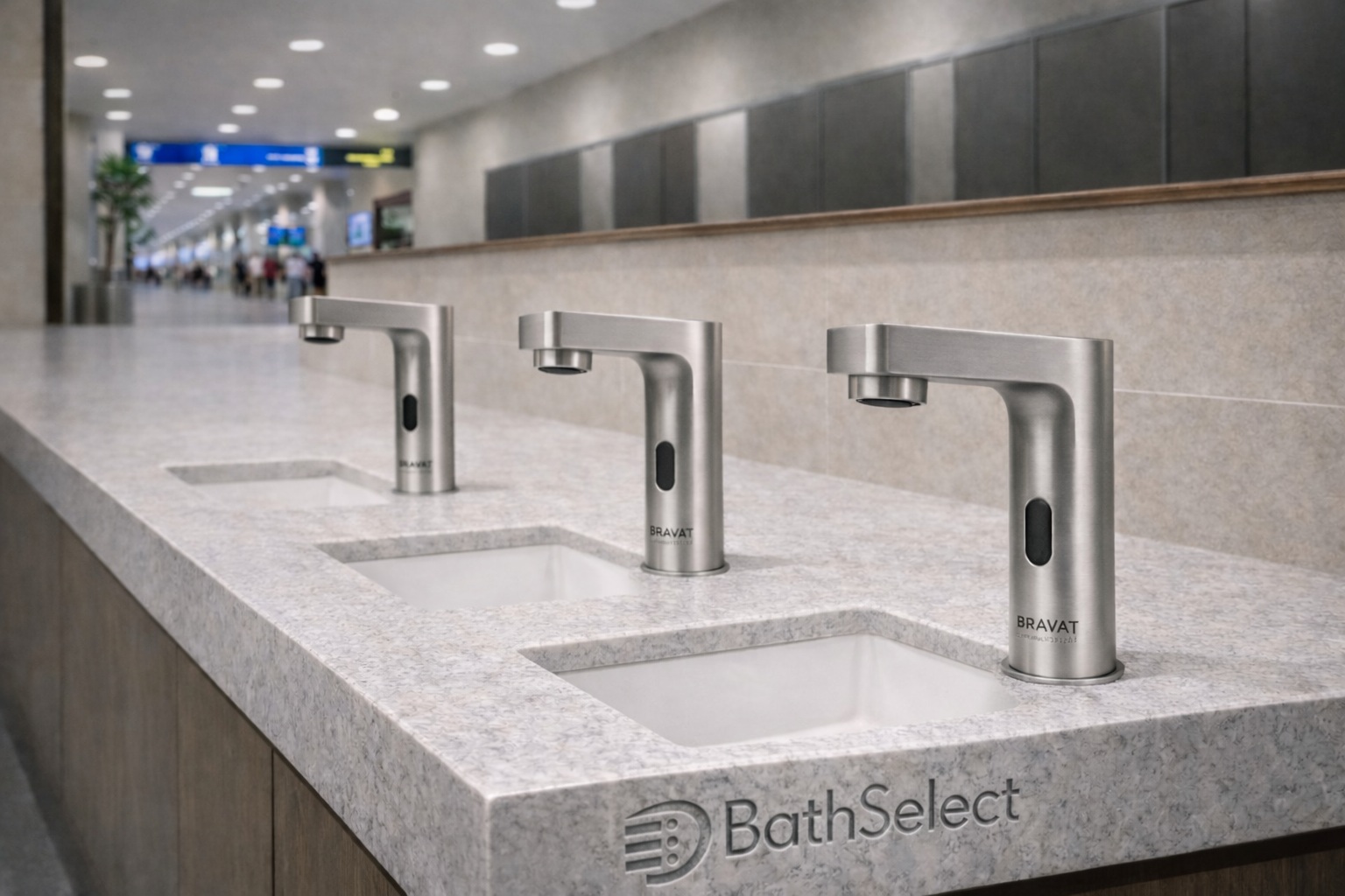 Bravat Trio Motion Sensor Faucet BST-201L